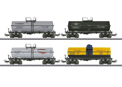 Märklin H0 48460 US Tankcar-Set Tin Plate Neu/OVP