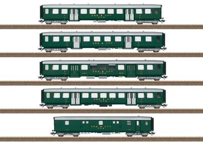 Trix H0 23134 Leichtstahlwagen-Set zur Ae 3/6 I der SBB Neu/OVP