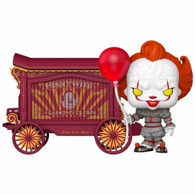 POP-Figur Town IT Willkommen bei Derry Pennywise & Wagon