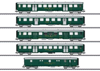 Märklin H0 43369 Leichtstahlwagen-Set zur Ae 3/6 I der SBB Neu/OVP