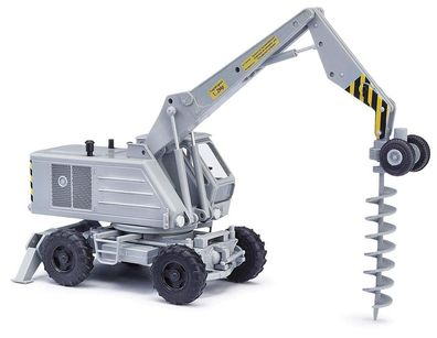 Busch H0 1:87 42893 Weimar Mobilbagger T174-2 mit Bohrer Neu/OVP