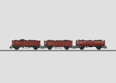 Märklin H0 46098 Vom Erz zum Stahl offene Güterwagen-Set Neu/OVP