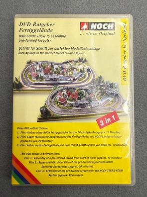 Noch Spur H0 71916 DVD Ratgeber 'wie bau ich ein Fertiggelände ?? neu