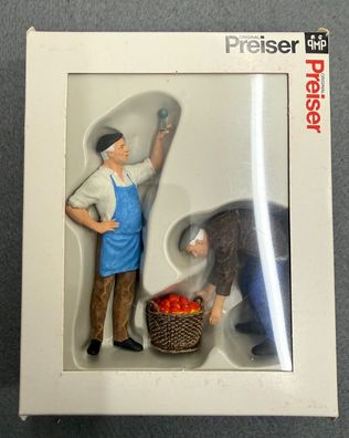 Preiser 1:22,5 45074 Winzer Bauer mit Korb Neu/OVP
