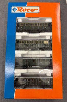 Roco H0 44018 Bayrisches Personenwagen-Set Top/OVP