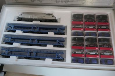 Märklin H0 26518 Porsche Sonderedition Autotransportzug "Cayenne" neuw/OVP