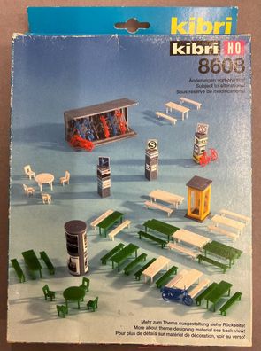 Kibri H0 Art 8608 Ausgestaltungsmaterial Neu/OVP