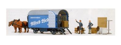 Preiser 1:87 30949 Kutsche Alfred Wedlich Neu/OVP