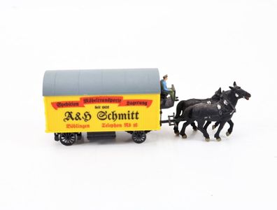 Preiser 1:87 30455 Kutsche Möbelwagen Neu/OVP