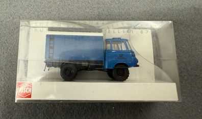 Busch H0 1:87 51606 Robur LO 1800 A Blaue Post Neu/OVP
