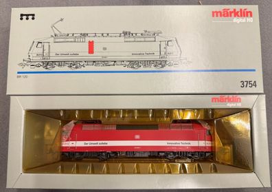 Märklin H0 3754 Elektrolok BR 120 der DB Digital Top/OVP (H)