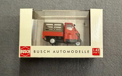 Busch H0 1:43 60057 Piaggio APE Neu/OVP
