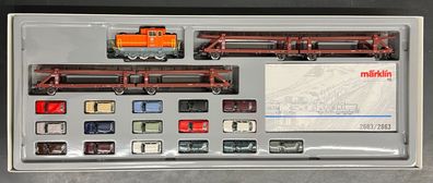 Märklin H0 2863 Autotransport-Zug aus dem Volkswagenwerk Neu/OVP