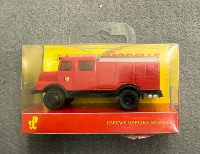 Busch H0 1:87 95611 Espewe Modelle IFA S4000 TLF NVA Rot Neu/OVP
