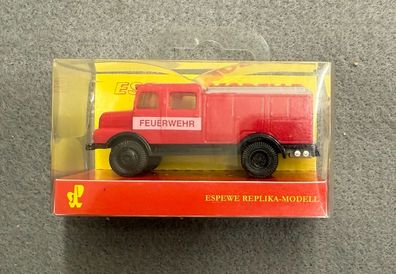 Busch H0 1:87 95604 Espewe Modelle IFA S4000 TLF Feuerwehr Neu/OVP