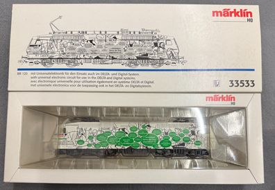 Märklin H0 33533 Elektrolok BR 120 Sonderlackierung der DB Delta Top/OVP