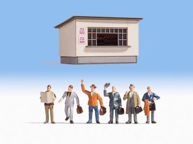 Noch H0 Art 12020 Themen-Set Auf dem Bahnsteig Neu / / /P