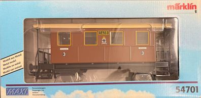 Märklin MAXI Spur 1 54701 Preußischer Personenwagen Neuwertig/OVP