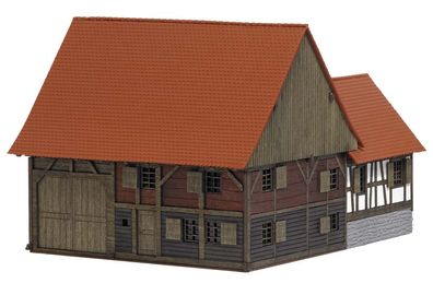 Busch H0 1503 Kleinbauernhaus 153 x 122 x 109 mm Neu/OVP
