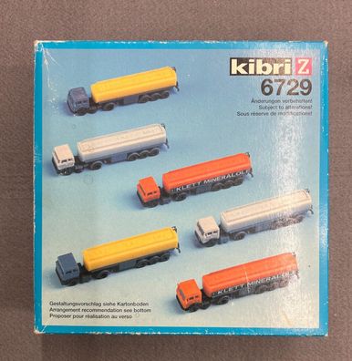Kibri Z 1:220 6729 Tanklastzüge Neu/OVP