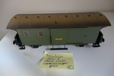 Märklin Spur 1 Länderbahn Baden aus 5513 Gepäckwagen grün 2 achsig ohne OVP