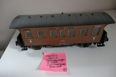 Märklin Spur 1 Länderbahn Personenwagen III Klasse braun, Württemberg E 2946