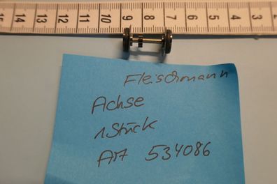 Fleischmann H0 Art 534086 Achse mit Zahnkranz-Ersatzteil neu/OVP