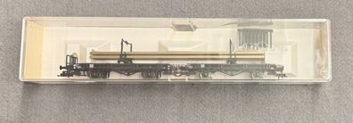 Fleischmann H0 95 5252 K Langholzwagen mit Schienenprofile der DRG Top/OVP