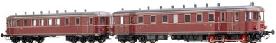 Brawa H0 44386 Verbrennungstriebwagen VT 62.9 & Beiwagen DC Analog Neu/OVP