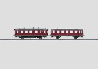 Märklin H0 37706 Dieseltriebwagen mit Beiwagen VT 75.9 der DB Neu/OVP