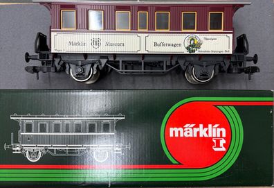 Märklin Spur 1 Museumswagen Buffetwagen der DB Neuwertig/OVP