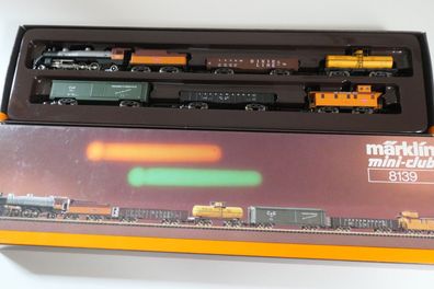 Märklin Miniclub Spur Z 8139 USA Güterzug Milwaukee Road 7 teilig Top/OVP