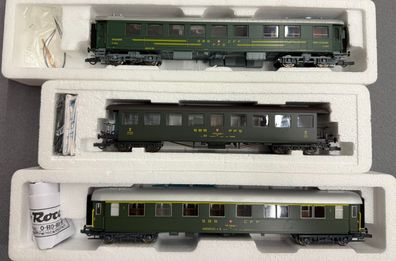 Roco H0 44731, 44874 & 44877 Personenwagen-Konvolut der SBB Epoche III Top/OVP