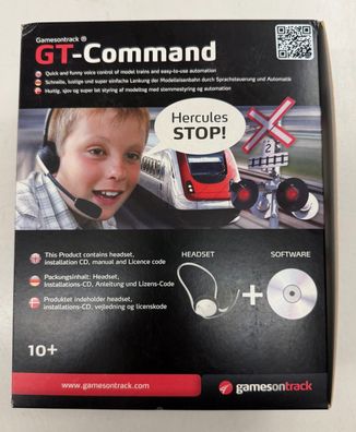 Gamesontrack 922 GT-Command Sprachsteuerung für die Modellbahn Neu/OVP
