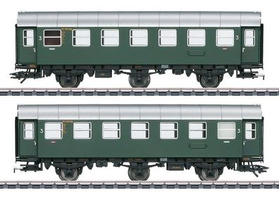 Märklin H0 43185 Dreiachsige Umbauwagen 3. Klasse der DB Neu/OVP