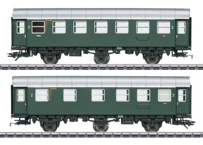 Märklin H0 43174 Dreiachsige Umbauwagen 2./3. Klasse der DB Neu/OVP
