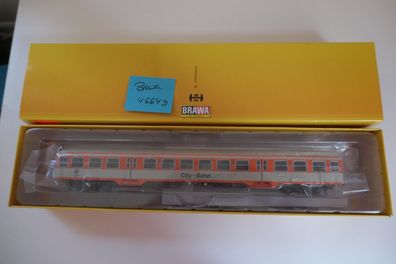 Brawa H0 46649 Nahverkehrswagen der DB orange mit Licht City-Bahn AC neuw/OVP