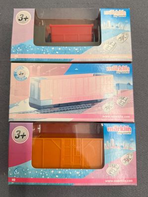 Märklin My World 44101, 44103 & 44272 Güterwagen Konvolut Neu/OVP