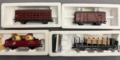 Roco H0 46016, 47692, 47384 4x Güterwagen der DRG Top/OVP