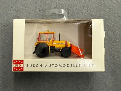Busch H0 1:87 50417 Traktor ZT323-A mit Spitzpflug Neu/OVP