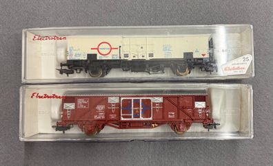 Electrotren H0 1470 & 1450 2x Güterwagen der RENFE Top/OVP