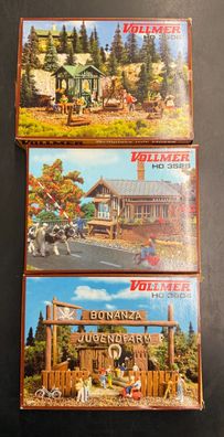Vollmer H0 Konvolut Kunstoffbausätze siehe Bild Neuware/OVP (A)