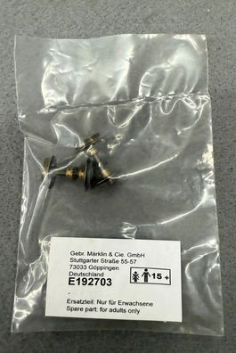 Märklin H0 E192703 2x Radsätze mit Zahnrad, Speichenrad AC Neu/OVP