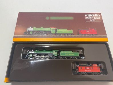 Märklin Z Miniclub Art 88811 Dampflok der Sothern der USA mit Ca Org-Kt/neuw