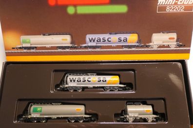 Märklin Z Miniclub 82202 Kesselwagenset 3-teilig Org-Kt/neuw