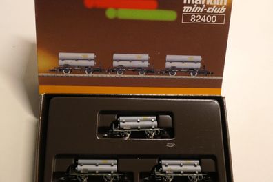 Märklin Z Miniclub 82400 Güterwagenset Gasflaschen Org-Kt/neuw