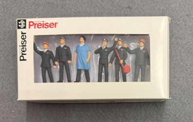 Preiser 1:43 65304 Schweizerisches Bahnpersonal Neu/OVP
