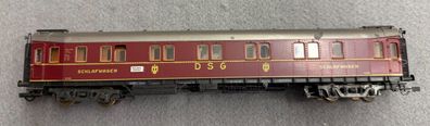 Roco H0 Hecht Schlafwagen DSG der DB Gebraucht ohne OVP