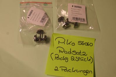 Piko H0 56060 Radsatz 2 Stück Wechselstrom AC Durchmesser Rad 11,3 mm neu Btl