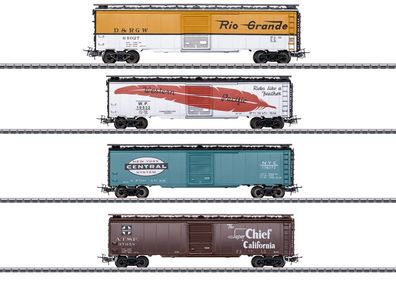 Märklin H0 45712 US-Güterwagen-Set "Tin Plate" Neu/OVP